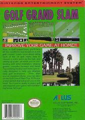 Golf Grand Slam - Back | Golf Grand Slam NES