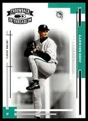 Josh Beckett Baseball Cards 2004 Donruss Throwback Threads Prices