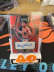 Adrian Yanez [Red] #RS-AYZ Ufc Cards 2022 Panini Select UFC Rookie Signatures Prices