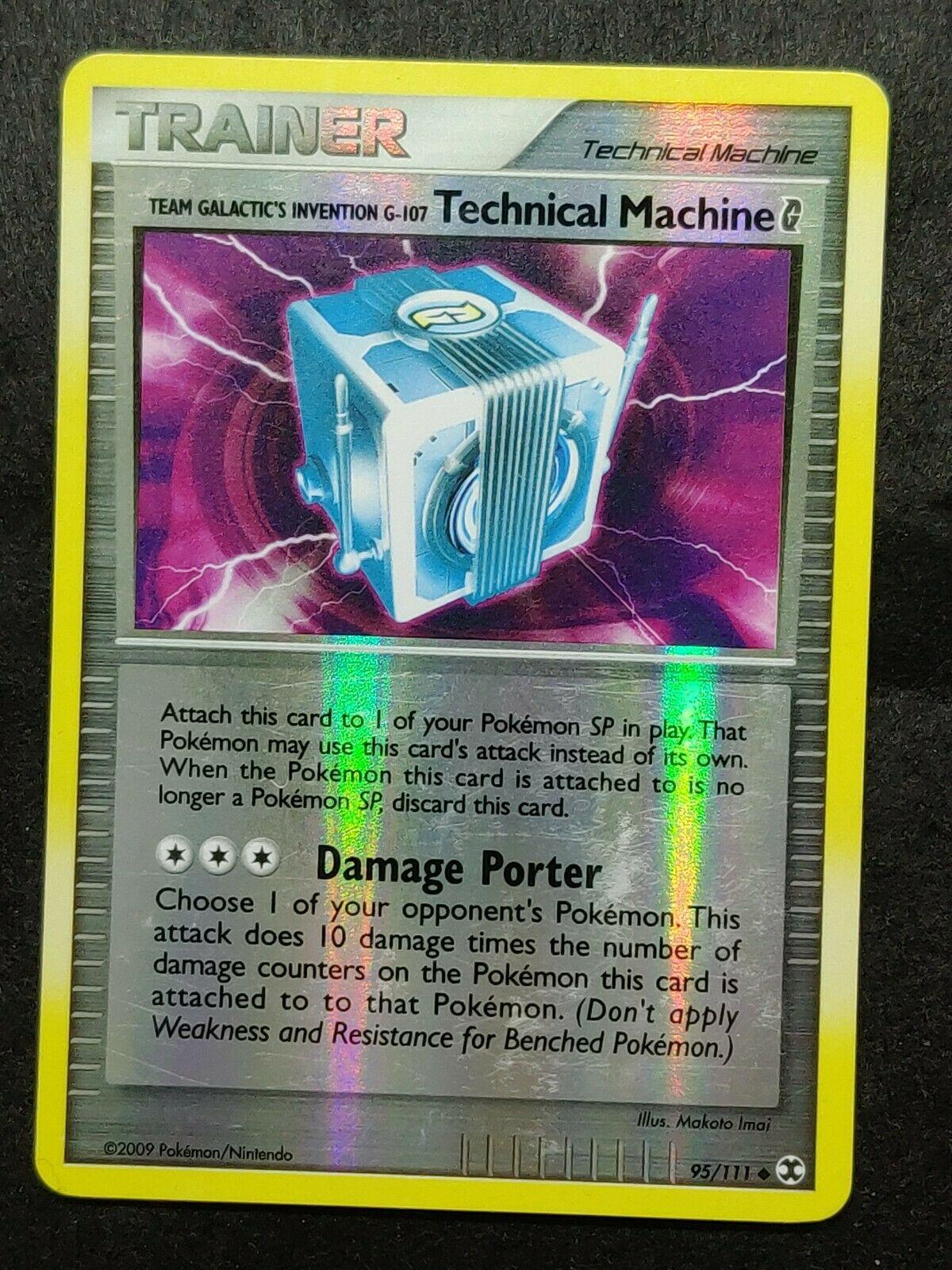 Technical Machine G [Reverse Holo] #95 Pokemon Rising Rivals