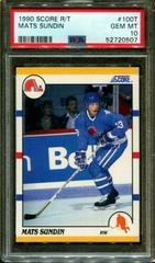 Mats Sundin Hockey Cards 1990 Score Rookie Traded Prices