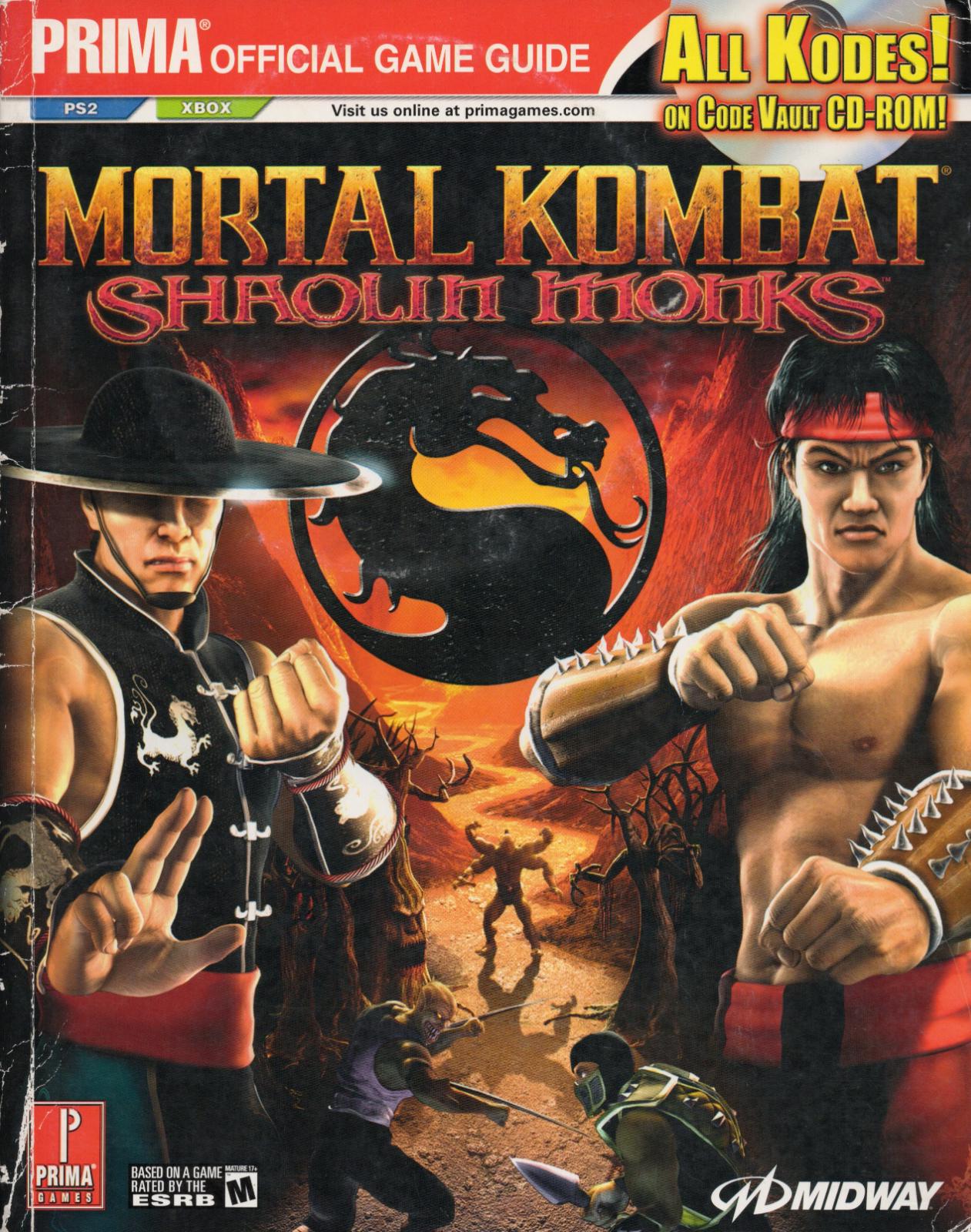 Mortal Kombat Shaolin Monks [Prima] Strategy Guide