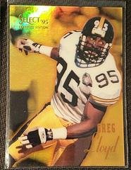 Greg Lloyd [Mirror Gold] #74 Football Cards 1995 Panini Select Certified Prices
