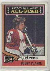 Bobby Clarke #135 Hockey Cards 1974 Topps Prices
