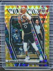 D'Angelo Russell [Reactive Yellow] #11 Basketball Cards 2020 Panini Mosaic Will to Win Prices