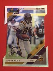 Randy Moss [Silver Die Cut Press Proof] #161 Football Cards 2019 Donruss Prices
