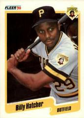 Billy Hatcher #467 Baseball Cards 1990 Fleer Prices