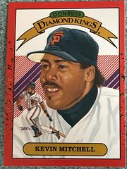 Kevin Mitchell Baseball Cards 1990 Panini Donruss Diamond Kings Prices