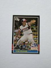 Tom Seaver [Correct Photo] #424 Baseball Cards 1985 Donruss Prices