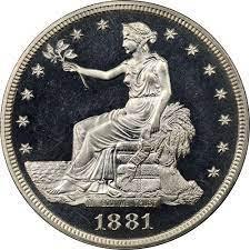 1881 [PROOF] Coins Trade Dollar Prices