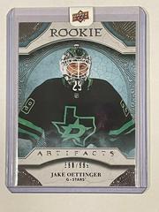 Jake Oettinger Hockey Cards 2020 Upper Deck Artifacts Rookie Redemptions Prices