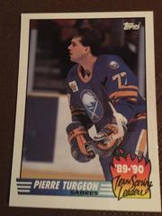 Pierre Turgeon #20 Hockey Cards 1990 Topps Team Scoring Leaders Prices