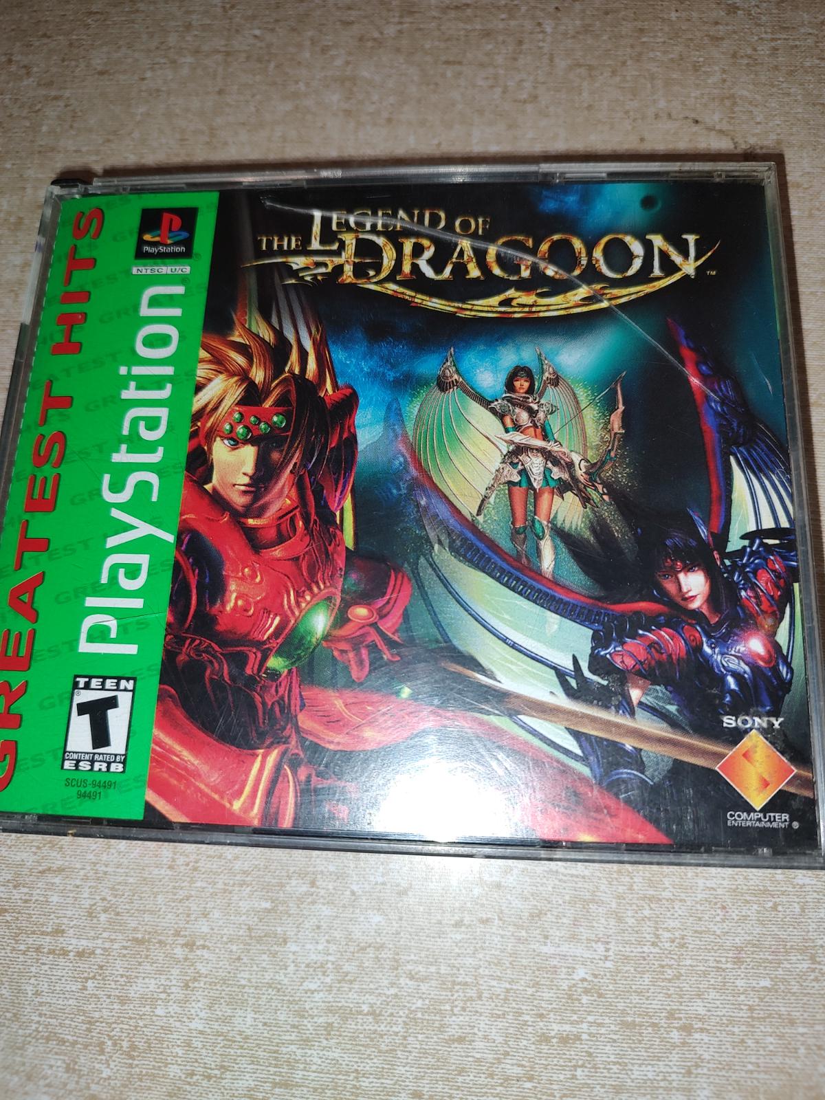 Legend Of Dragoon Greatest Hits Item And Box Only Playstation