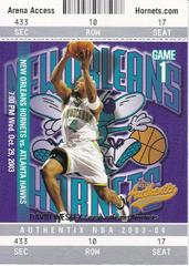 David Wesley Basketball Cards 2003 Fleer Authentix Prices