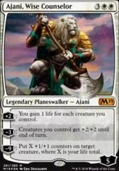 Ajani, Wise Counselor Magic Core Set 2019 Prices