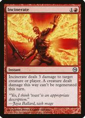 Incinerate Magic Duels of the Planeswalkers Prices