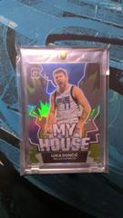 Luka Doncic [Lime Green] #3 Basketball Cards 2022 Panini Donruss Optic My House Prices