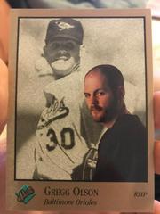 Gregg Olson #128 Baseball Cards 1992 Studio Prices