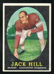 Jack Hill Football Cards 1958 Topps CFL Prices