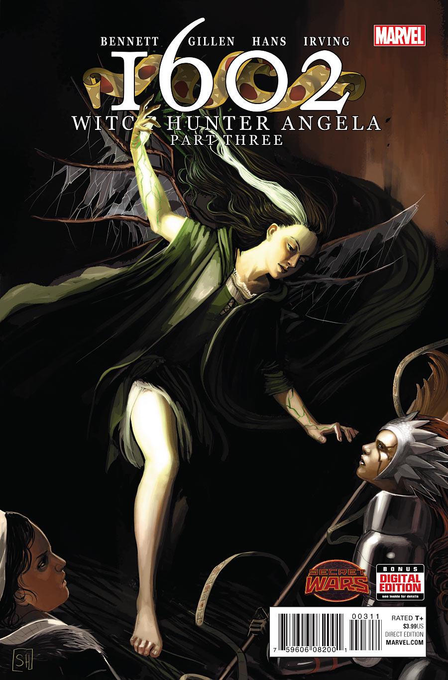 1602: Witch Hunter Angela #3 (2015) Comic Books 1602: Witch Hunter Angela