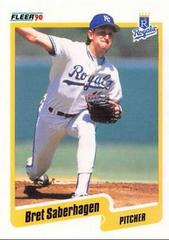 Bret Saberhagen #116 Baseball Cards 1990 Fleer Prices