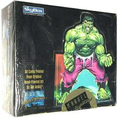 Sealed Box Marvel 1992 Masterpieces Prices