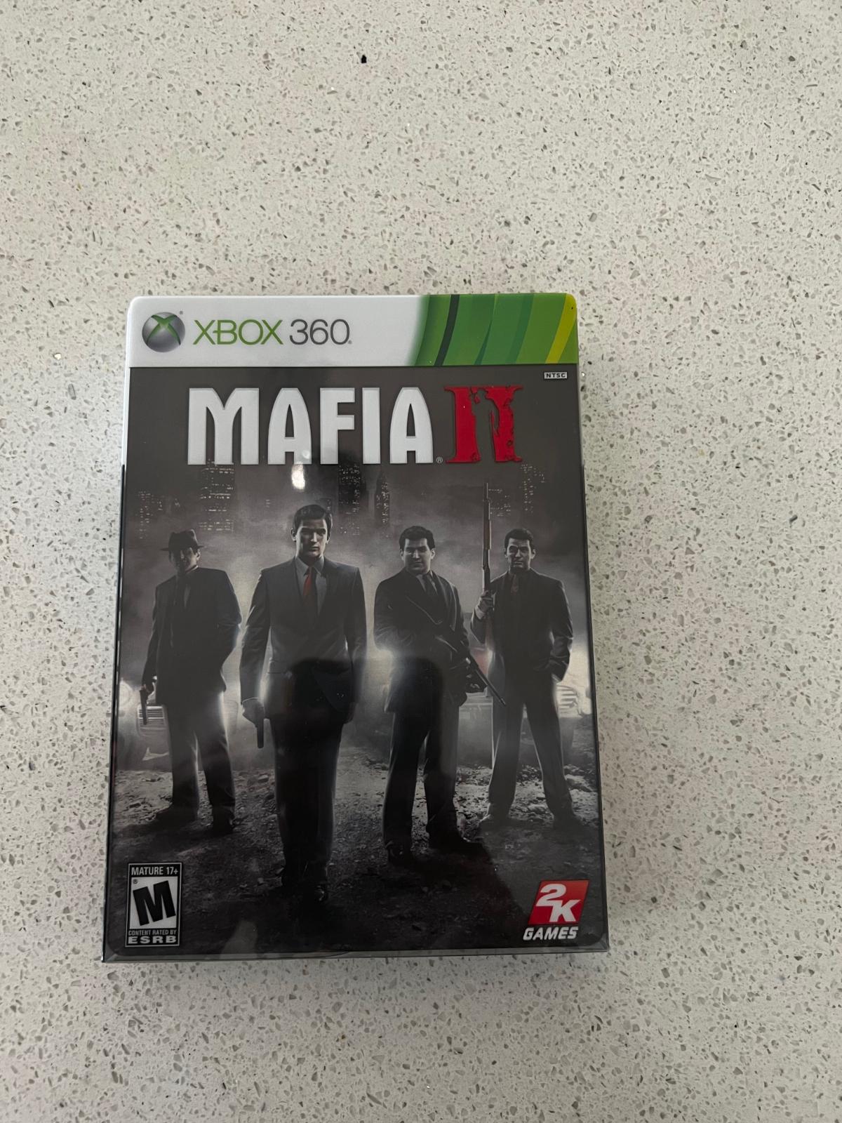 Mafia Ii Collectors Edition Item Box And Manual Xbox 360 4716