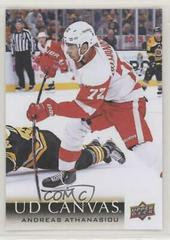 Andreas Athanasiou Hockey Cards 2018 Upper Deck Canvas Prices