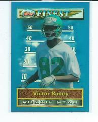 Victor Bailey #196 Football Cards 1994 Topps Finest Prices