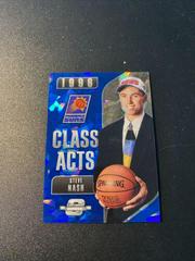 Steve Nash [Blue Cracked Ice] #2 Basketball Cards 2018 Panini Contenders Optic Class Acts Prices