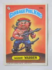 Warrin' WARREN 1986 Garbage Pail Kids Prices