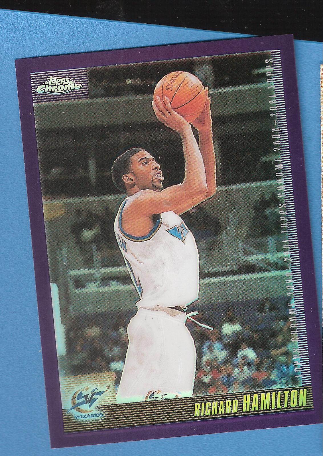 Richard Hamilton #77 Basketball Cards 2000 Topps Chrome