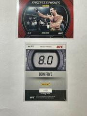 Don Frye #3 Ufc Cards 2022 Panini Instant UFC Fastest Finishes Prices