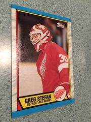 Greg Stefan #23 Hockey Cards 1989 Topps Prices