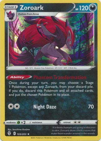 Zoroark [Holo] #103 Pokemon Evolving Skies