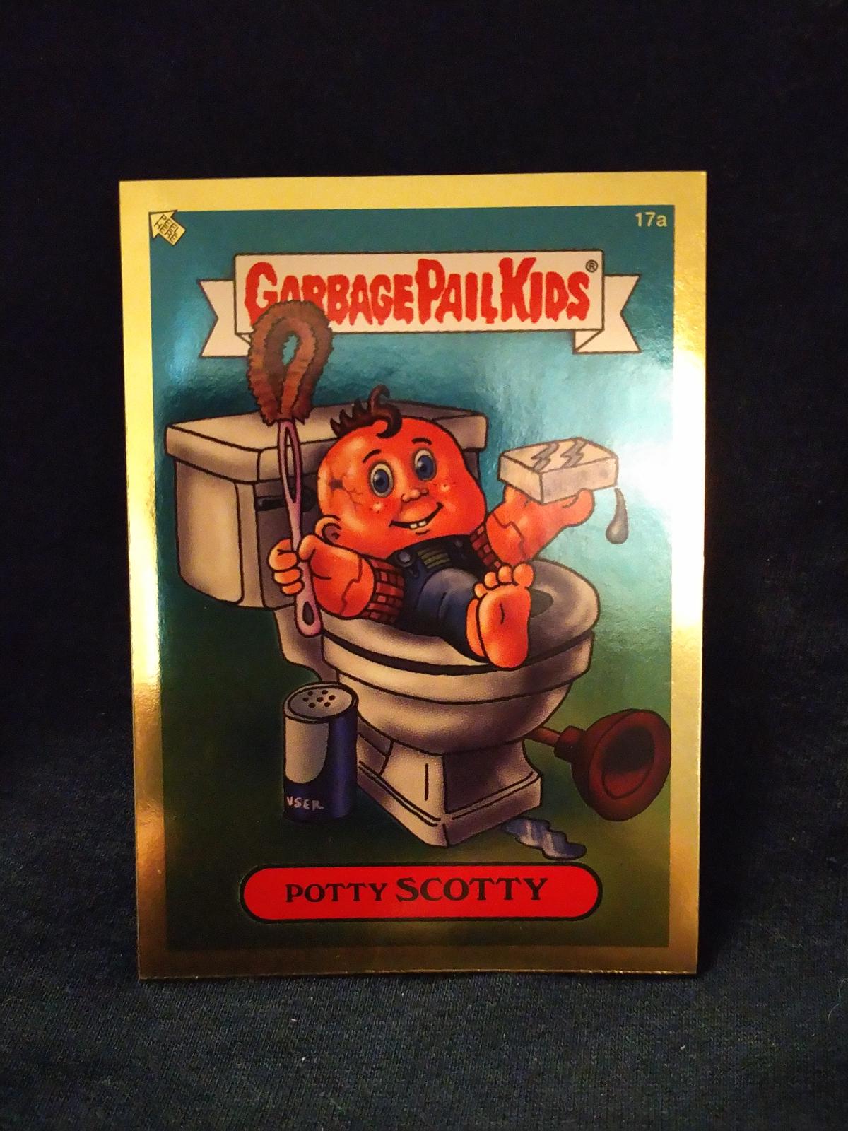 Potty SCOTTY [Gold] | Ungraded | 2003 Garbage Pail Kids