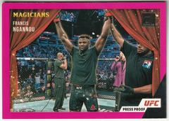Francis Ngannou [Pink] Ufc Cards 2022 Panini Donruss UFC Magicians Prices