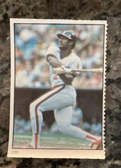 Don Baylor #220 Baseball Cards 1982 Fleer Stamps Prices