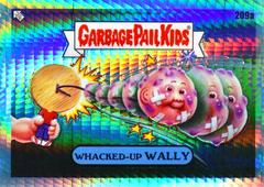 Whacked-Up WALLY [Aqua Prism] #209a 2023 Garbage Pail Kids Chrome Prices