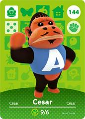 Cesar #144 [Animal Crossing Series 2] Amiibo Cards Prices