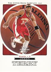 Jason Terry Basketball Cards 2003 Upper Deck Standing O Prices