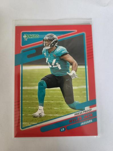 Myles Jack [Press Proof Red] #138 photo