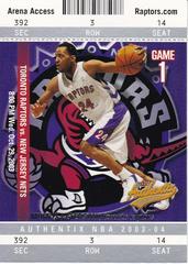 Morris Peterson #64 Basketball Cards 2003 Fleer Authentix Prices