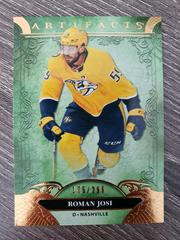 Roman Josi #104 Hockey Cards 2020 Upper Deck Artifacts Prices