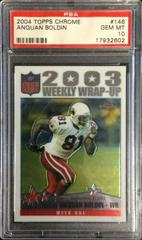 Anquan Boldin #146 Football Cards 2004 Topps Chrome Prices