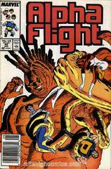 Alpha Flight [Newsstand] #49 (1987) Comic Books Alpha Flight Prices