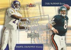 Daunte Culpepper / Cade McNown #10SS Football Cards 2000 Fleer Metal Sunday Showdown Prices
