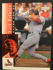 Mark McGwire #1 of 30 Baseball Cards 1998 Upper Deck McGwire's Chase for 62 Prices