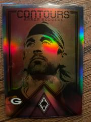 Aaron Rodgers #CT-4 Football Cards 2022 Panini Phoenix Contours Prices