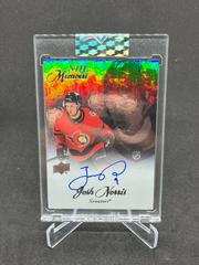 Josh Norris #M-JN Hockey Cards 2020 Upper Deck Clear Cut NHL Memoirs Autographs Prices